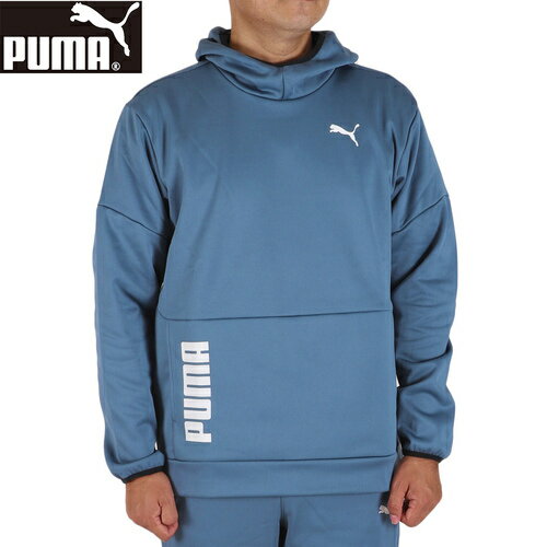 楽天YOCABITO　楽天市場店★セールsale 15～51％OFF★ プーマ PUMA メンズ トレーニングウェア スウェット TRAIN ALL DAY パワーフリースフーディー イブニングスカイ 522994 18