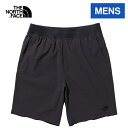 ★セールsale 18％OFF★ ザ・ノース・フェイス ノースフェイス メンズ トレーニングウェア ショートパンツ トレーニングリブショーツ TRAINING RIB SHORT ブラック NB72284 K フィジカル トレーニングパンツ ナイロンパンツ ジム ランニング