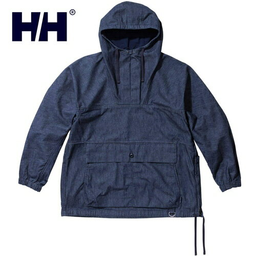 ヘリーハンセン HELLY HANSEN メンズ ジャケット フレームプルーフデニムアノラック Flameproof Denim Anorak オーシャンネイビー HOE12259 ON