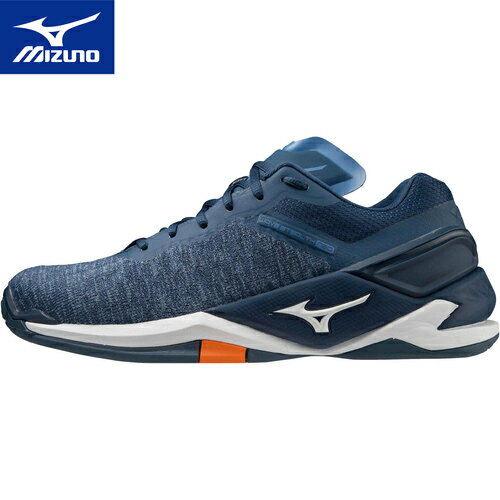 ★セールsale 37％OFF★ ミズノ MIZUNO メンズ レディース ハンドボールシューズ ウエーブステルス NEO ブルー×ホワイト X1GA2000 21