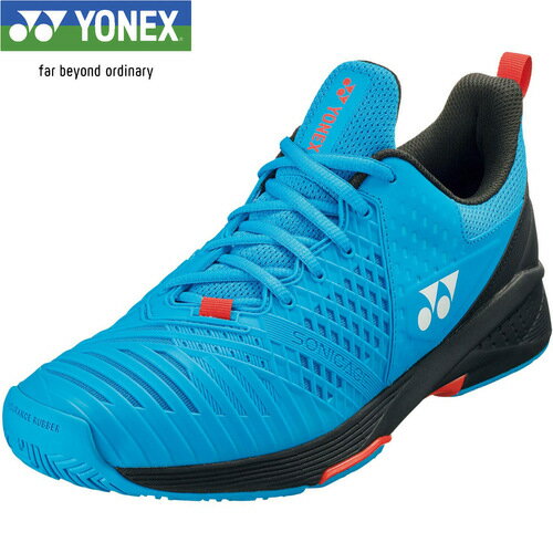 ★セールsale 27～30％OFF★ ヨネックス YONEX メンズ レディース テニスシューズ パワークッションソニケージ 3 ワイドAC ブルー/ブラック SHTS3WAC