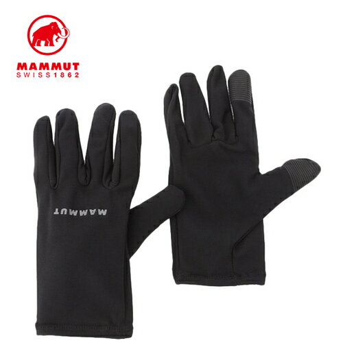 マムート MAMMUT メンズ 手袋 ストレッチ グローブ Stretch Glove ブラック 1190-05785 0001 1