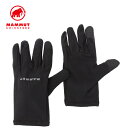 マムート MAMMUT メンズ 手袋 ストレッチ グローブ Stretch Glove ブラック 1190-05785 0001