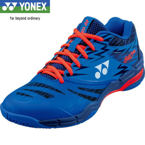 ★セールsale 20％OFF★ ヨネックス YONEX メンズ レディース バドミントンシューズ パワークッション840ミッド ロイヤルブルー SHB840MD 066