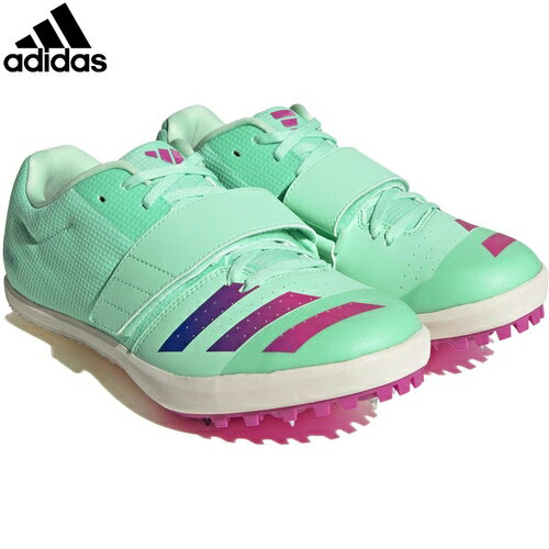 ★セールsale 43～48％OFF★ アディダス adidas メンズ 陸上 スパイク ジャンプスター JUMPSTAR ミント/ブルー/フクシャ LUX48 GV9061