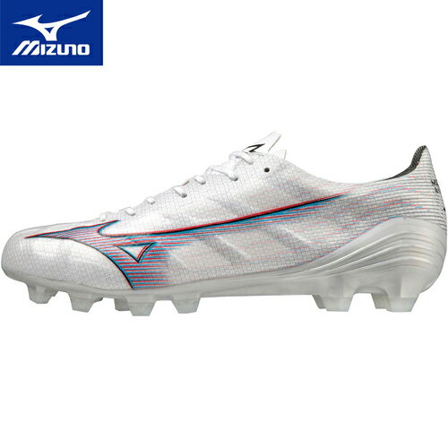 ★セール 10％OFF★ ミズノ MIZUNO メンズ レディース サッカー スパイク ミズノアルファ PRO ホワイト×レッド×ブルー P1GA2364 09