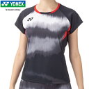 【ヨネックス YONEX】ヨネックス ウィメンズ テニス ゲームシャツ 20800 ブラック 007 S