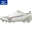 ★セールsale 42〜47%OFF★ ミズノ MIZUNO メンズ レディース サッカー スパイク ミズノアルファ SELECT ホワイト×レッド×ブルー P...