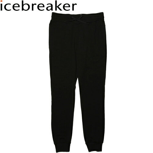 ★セールsale 20～27％OFF★ アイスブレーカー icebreaker レディース ロングパンツ クラッシュ パンツ W CRUSH PANTS ブラック IBW82270 K