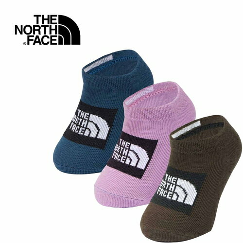 ザ・ノース・フェイス THE NORTH FACE ベビー 靴下 オーガニック 3P B Organic 3P ニュートープグリーン NNB82312 NS