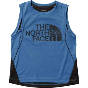 ★3/11 1時まで！エントリー&3点購入でP10倍★ノースフェイス THE NORTH FACE キッズ タンクトップ トレイルランタンク Trail Run Tank スーパーソニックブルー NTJ12313 SC