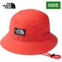 ★セールsale 10～20％OFF★ ザ ノース フェイス ノースフェイス キッズ 帽子 キャンプサイドハット Kids’ Camp Side Hat レトロオレンジ NNJ02314 RO