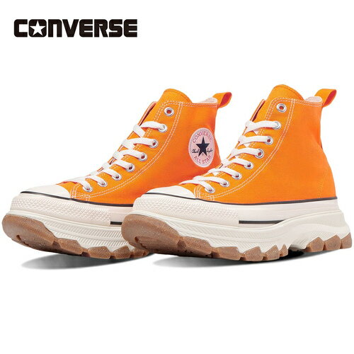 コンバース CONVERSE メンズ レディース スニーカー オールスター （R） トレックウエーブ HI ALL STAR（R） TREKWAVE HI オレンジ 31308050