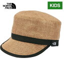 ★11/10限定 P5倍★ザ・ノース・フェイス ノースフェイス 帽子 キッズ ハイクキャップ Kids' HIKE Cap ナチュラル NNJ02307 NA 男の子 女の子 正規品 ボーイズ ガールズ