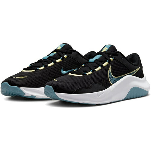 ナイキ NIKE レディース フィットネスシューズ レジェンド エッセンシャル 3 NN ブラック/ノイズアクア DM1119 006