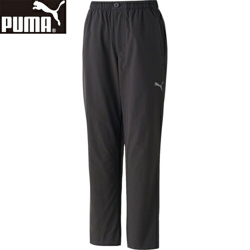 楽天YOCABITO　楽天市場店★セールsale 19％OFF★ プーマ PUMA レディース トレーニングウェア ロングパンツ PCPC ウーブン テーパード クロップド パンツ プーマブラック 674943 01