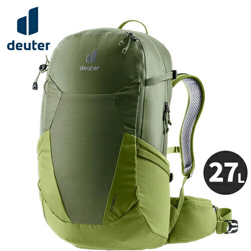 ★セールsale 14％OFF★ ドイター deuter メンズ レディース バックパック フューチュラ 27 FUTURA 27 カーキ×メドウ D3400321 2289