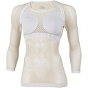 ミレー MILLET レディース アンダーウェア ドライナミック メッシュ 3/4 スリーブ DRYNAMIC MESH 3/4 SLEEVE ライトサンド MIV01358 7098