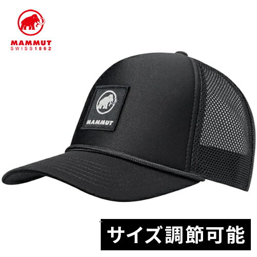 マムート MAMMUT メンズ 帽子 クラグ キャップ ロゴ Crag Cap Logo ブラック 1191-01340 0001