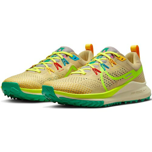 ナイキ NIKE レディース トレイルランニングシューズ リアクト ペガサス トレイル 4 チームゴールド/ボルト DJ6159 700