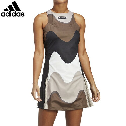 ★在庫限り★ ★セールsale 48%OFF★ アディダス adidas レディース テニスウェア ワンピース W テニス マリメッコ プレミアム ドレス マルチカラー/ブラック MKI30 HT3631