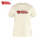 FJALL RAVEN レディース 半袖Tシャツ フェールラーベン ロゴティー W Fjallraven Logo Tee W チョークホワイト 87146 113