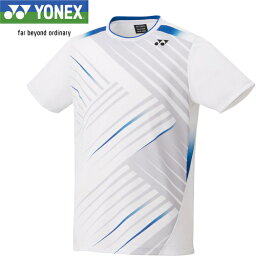 ヨネックス YONEX メンズ レディース ユニゲームシャツ フィットスタイル ホワイト 10473 011