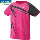 ヨネックス YONEX レディース ウィメンズゲームシャツ ベリーピンク 20672 654