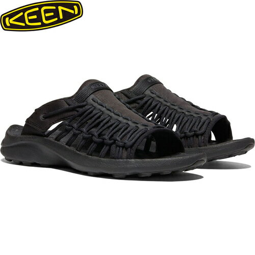 キーン KEEN レディース サンダル ユニーク スニーク スライド UNEEK SNK SLIDE ブラック/ブラック 1026077 Black/Black