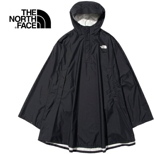 ザ・ノース・フェイス THE NORTH FACE レディース レインウェア アクセスポンチョ Access Poncho ブラック NP12332 K