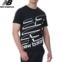ニューバランス New Balance メンズ Tenacity ビッグロゴ ショートスリーブTシャツ ブラック AMT31078 BK