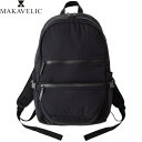 ★4/27-4/29 5 OFFクーポン★ マキャベリック MAKAVELIC バックパック ゼファー セパレート デイパック ZEPHYR SEPARATE DAYPACK ブラック 3122-10112