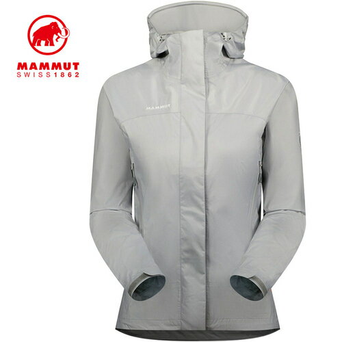 マムート MAMMUT レディース マイクロレイヤー 2.0 ハードシェル フーデッド ジャケット アジアンフィット Microlayer 2.0 HS Hooded Jacket AF プラチナ 1010-28661 00697