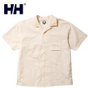 ★セールsale 22～43％OFF★ ヘリーハンセン HELLY HANSEN メンズ 半袖シャツ ショートスリーブバスクシャツ S/S Bask Shirts アイボリー HOE42202 IV