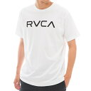 メンズ 半袖Tシャツ ビッグ ルーカ ショートスリーブ Tシャツ BIG RVCA SS ホワイト BD041222 WHT