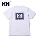 ヘリーハンセン Tシャツ メンズ ヘリーハンセン HELLY HANSEN メンズ 半袖Tシャツ ショートスリーブ バックスクエアロゴティー S/S Back Square Logo Tee ホワイト HOE62302WS W