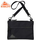 ケルティ KELTY サコッシュ アーバン フラットポーチ SM URBAN FLAT POUCH SM ブラック 32592419 BLACK