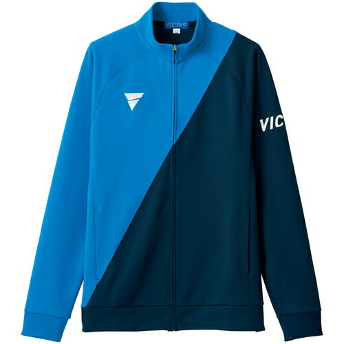 ヴィクタス VICTAS メンズ レディース V-JJ227 ジャケット ブルー×ネイビー 542101 5060