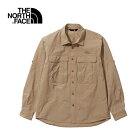 ★セールsale 12～24％OFF★ ザ・ノース・フェイス ノースフェイス メンズ ラッスルキャノピーシャツ Rustle Canopy Shirt ケルプタン NR12302 KT