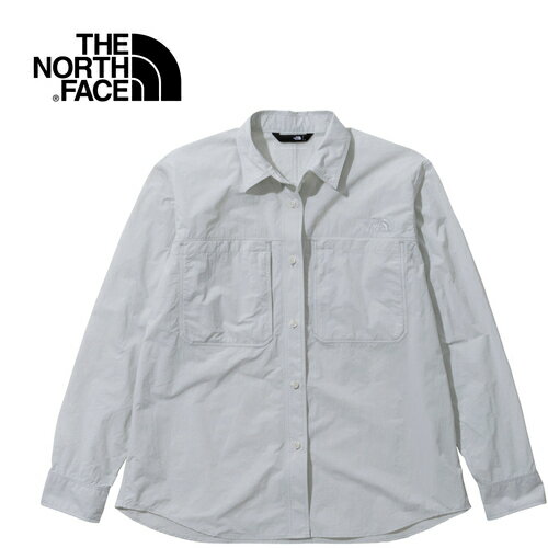 ノースフェイス THE NORTH FACE レディース ラッスルキャノピーシャツ Rustle Canopy Shirt ティングレー NRW12302 TI