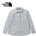 楽天YOCABITO　楽天市場店ザ・ノース・フェイス ノースフェイス レディース ラッスルキャノピーシャツ Rustle Canopy Shirt ティングレー NRW12302 TI