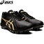 アシックス asics メンズ ラグビーシューズ リーサルアルティメット FF LETHAL ULTIMATE FF ブラック/シャンパン 1111A021 900