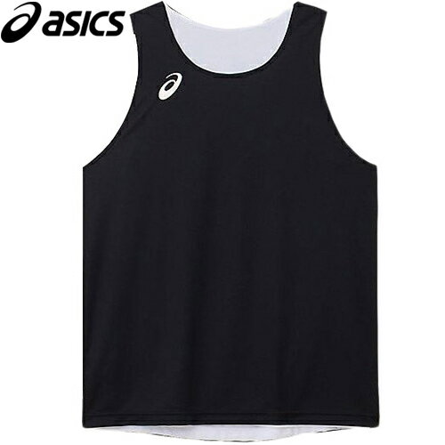アシックス asics メンズ レディース バスケットボール トレーニングウェア リバーシブルシャツ パフォーマンスブラック 2063A204 001