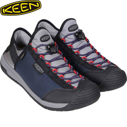 キーン KEEN メンズ スニーカー フッドモック エイチエス HOODMOC HS ブラックアイリス/グレー 1026101