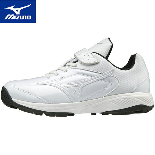 ミズノ MIZUNO キッズ 野球 トレーニングシューズ セレクトナイントレーナー2 SELECT 9 TRAINER2 Jr ブラック/ホワイト 11GT1922 01