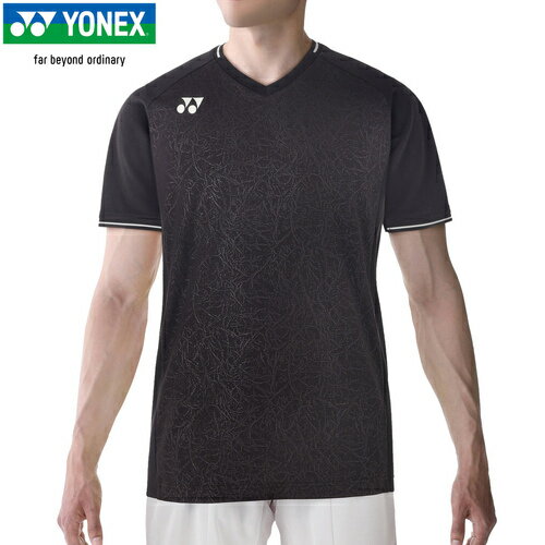 ★セールsale 17％OFF★ ヨネックス YONEX メンズ メンズゲームシャツ フィットスタイル ブラック 10518 007
