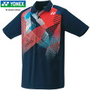 ヨネックス YONEX メンズ レディース ユニゲームシャツ ネイビーブルー 10530 019