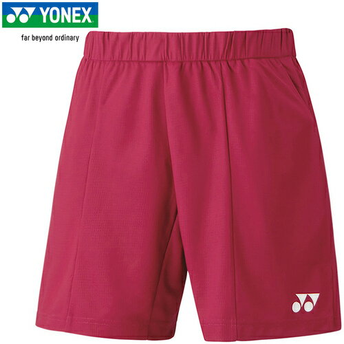 ★セールsale 15％OFF★ ヨネックス YONEX メンズ メンズニットハーフパンツ レディッシュローズ 15138 546