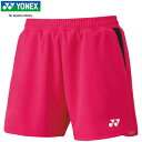 ヨネックス YONEX レディース ウィメンズニットショートパンツ ブライトピンク 25069 122