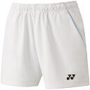 ヨネックス YONEX レディース ウィメンズニットショートパンツ ホワイト 25070 011